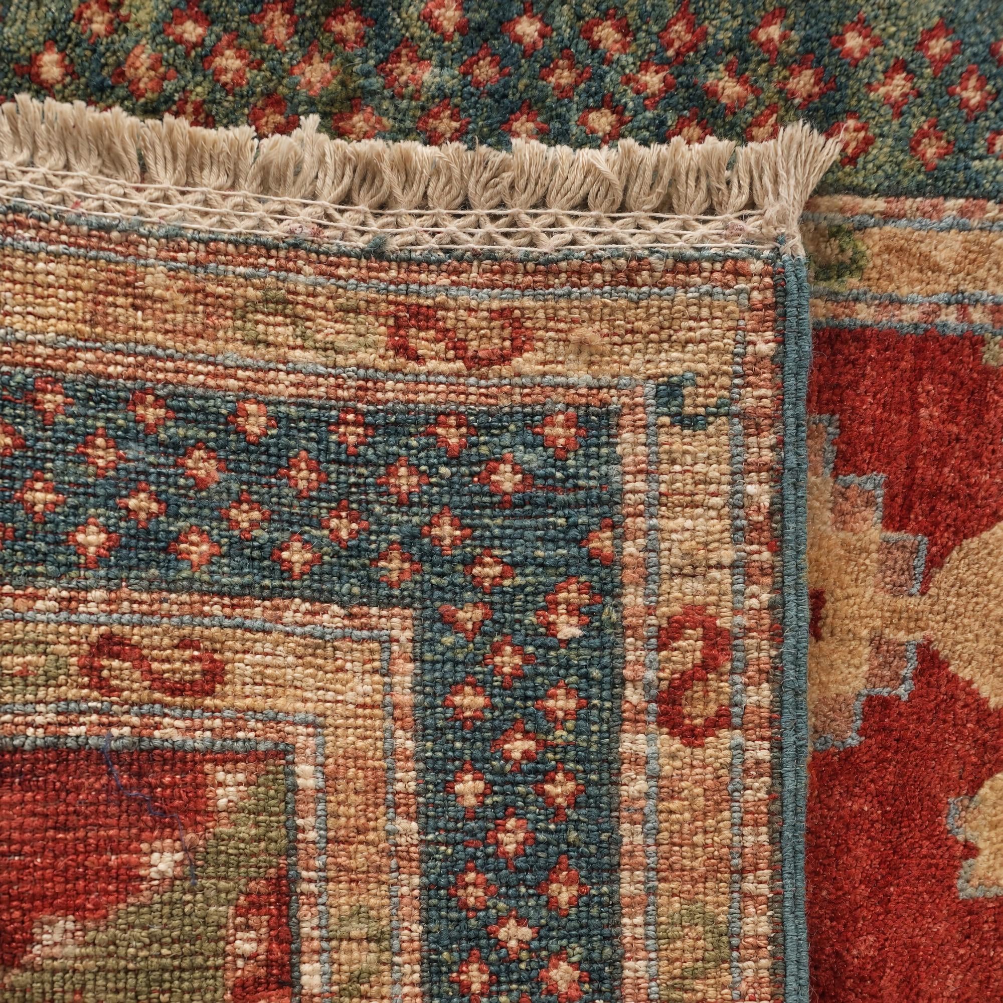 60cm x 270cm Handgeknüpft Kazak Läufer Teppich