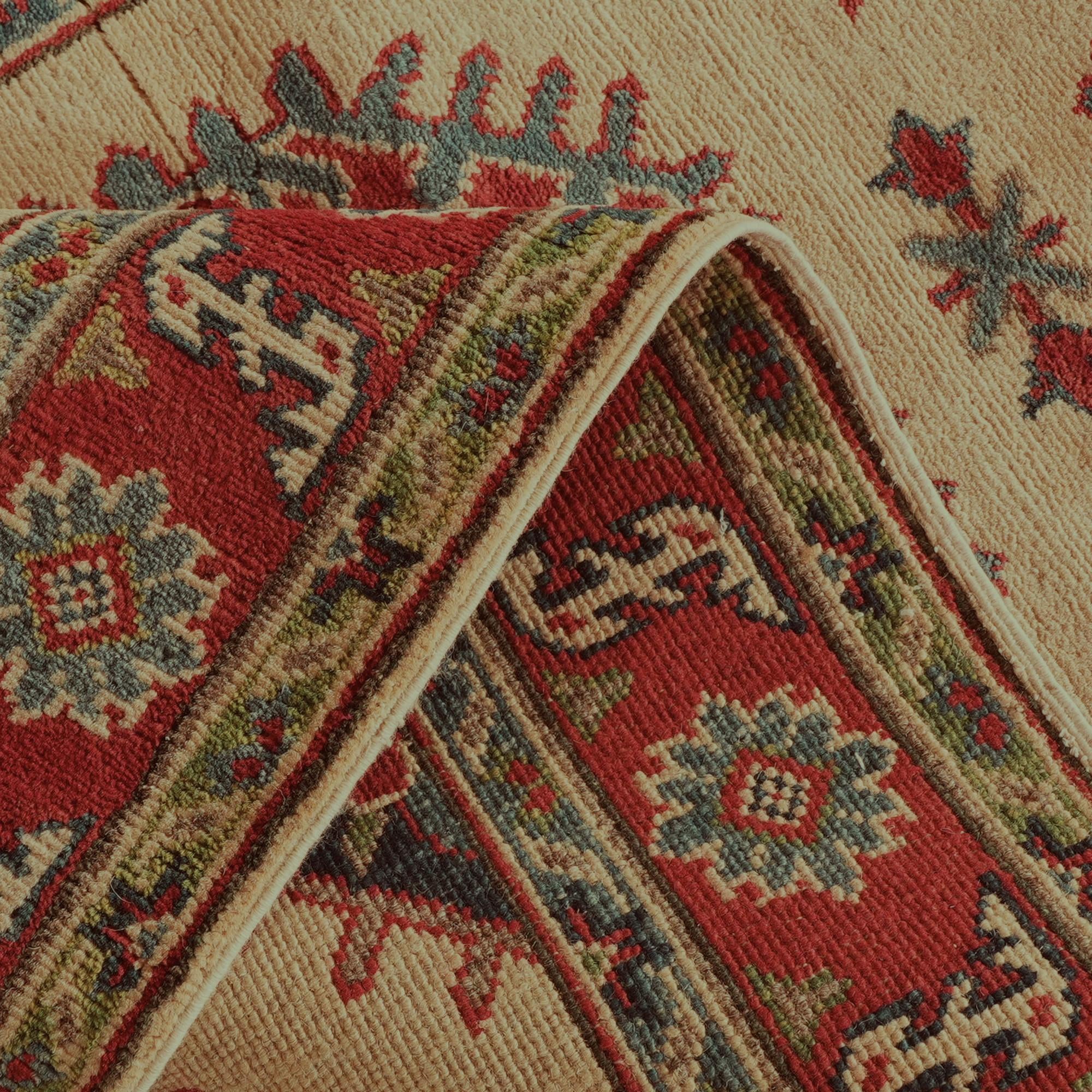 2' 11 x 10' 10 Hand Knotted Kazak Runner Rug
