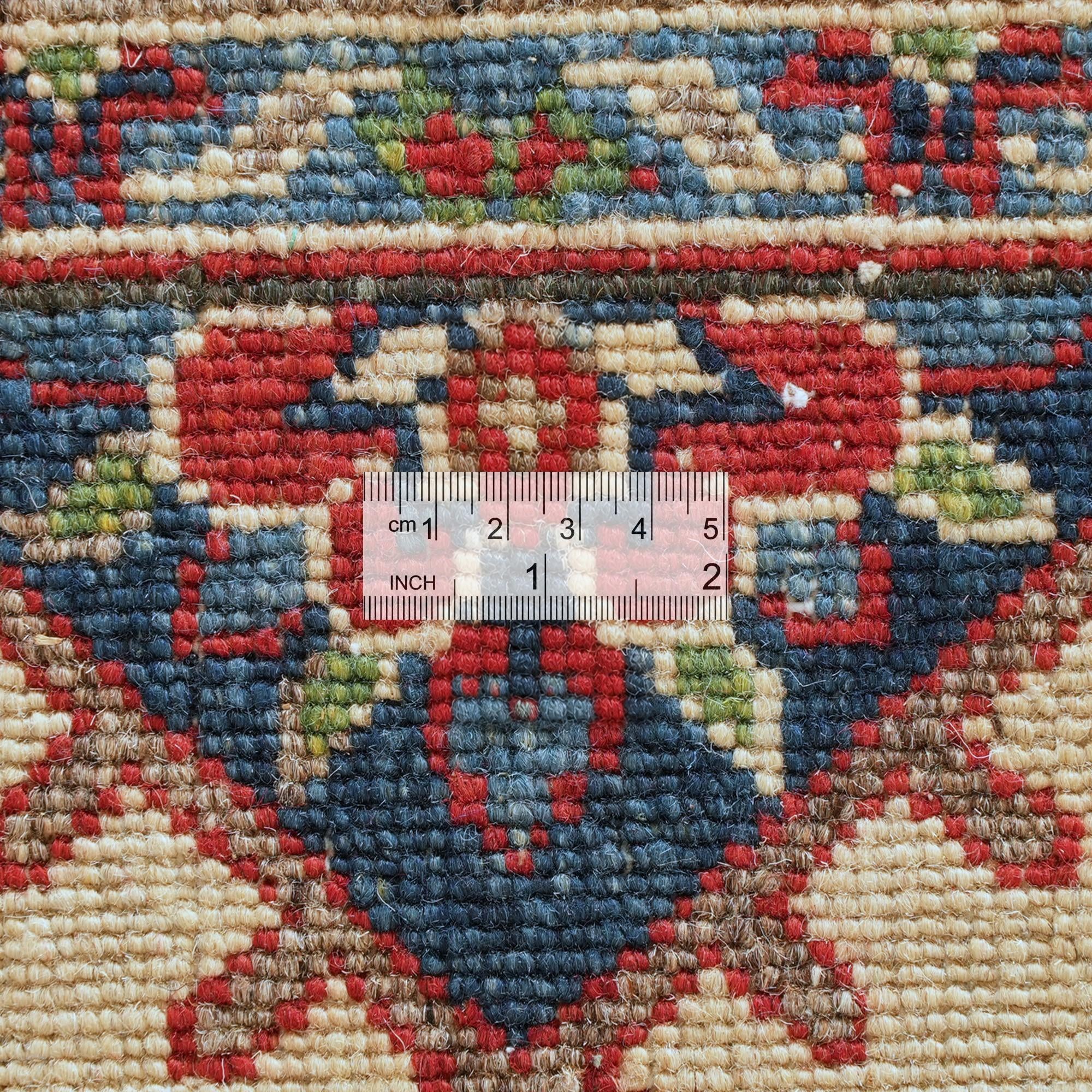 2' 11 x 10' 10 Hand Knotted Kazak Runner Rug