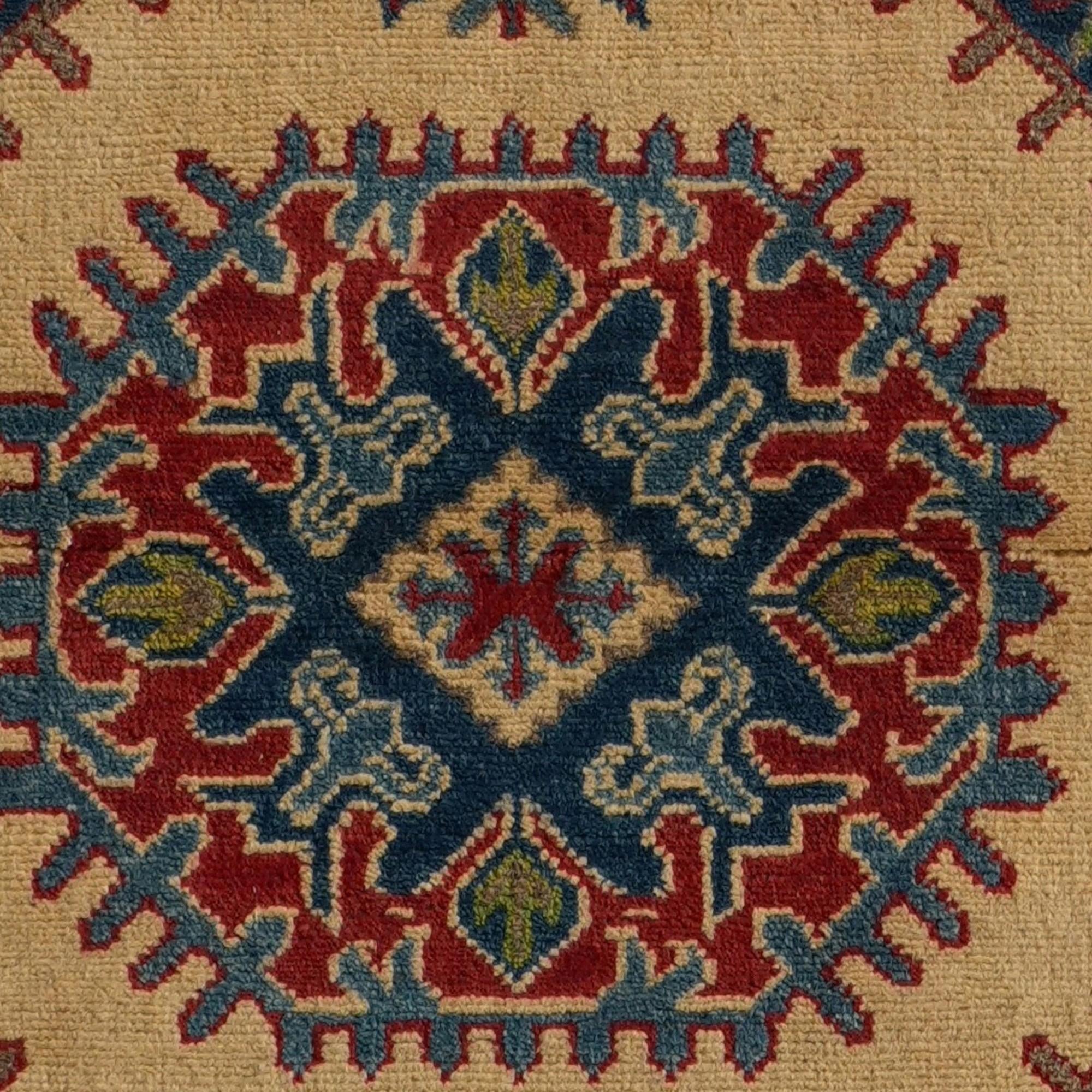 2' 11 x 10' 10 Hand Knotted Kazak Runner Rug