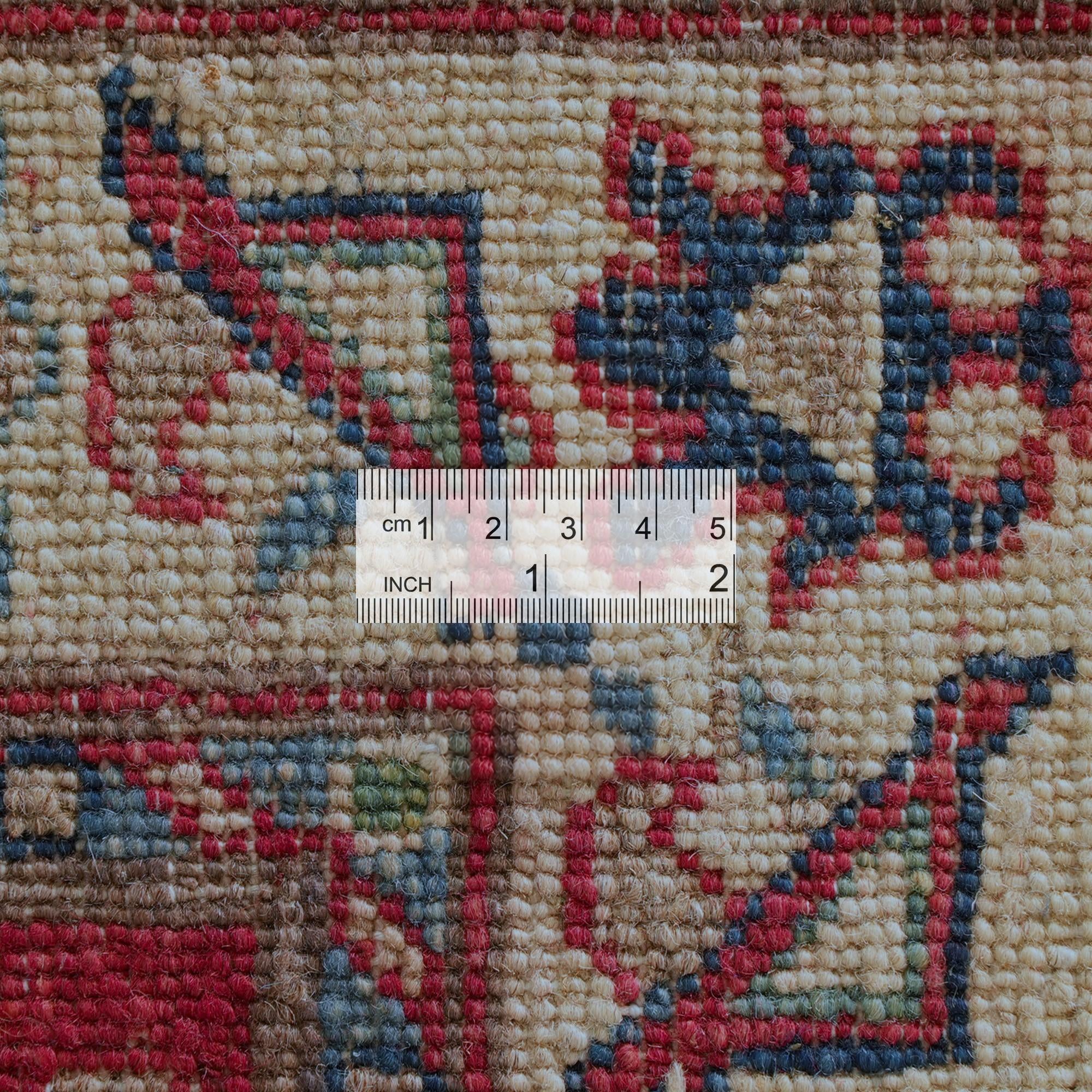 2' 8 x 9' 7 Hand Knotted Kazak Runner Rug