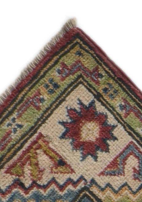 2' 10 x 13' 5 Hand Knotted Kazak Runner Rug