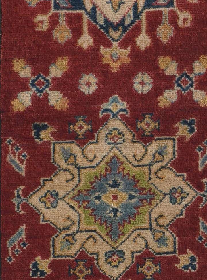 2' 10 x 13' 5 Hand Knotted Kazak Runner Rug