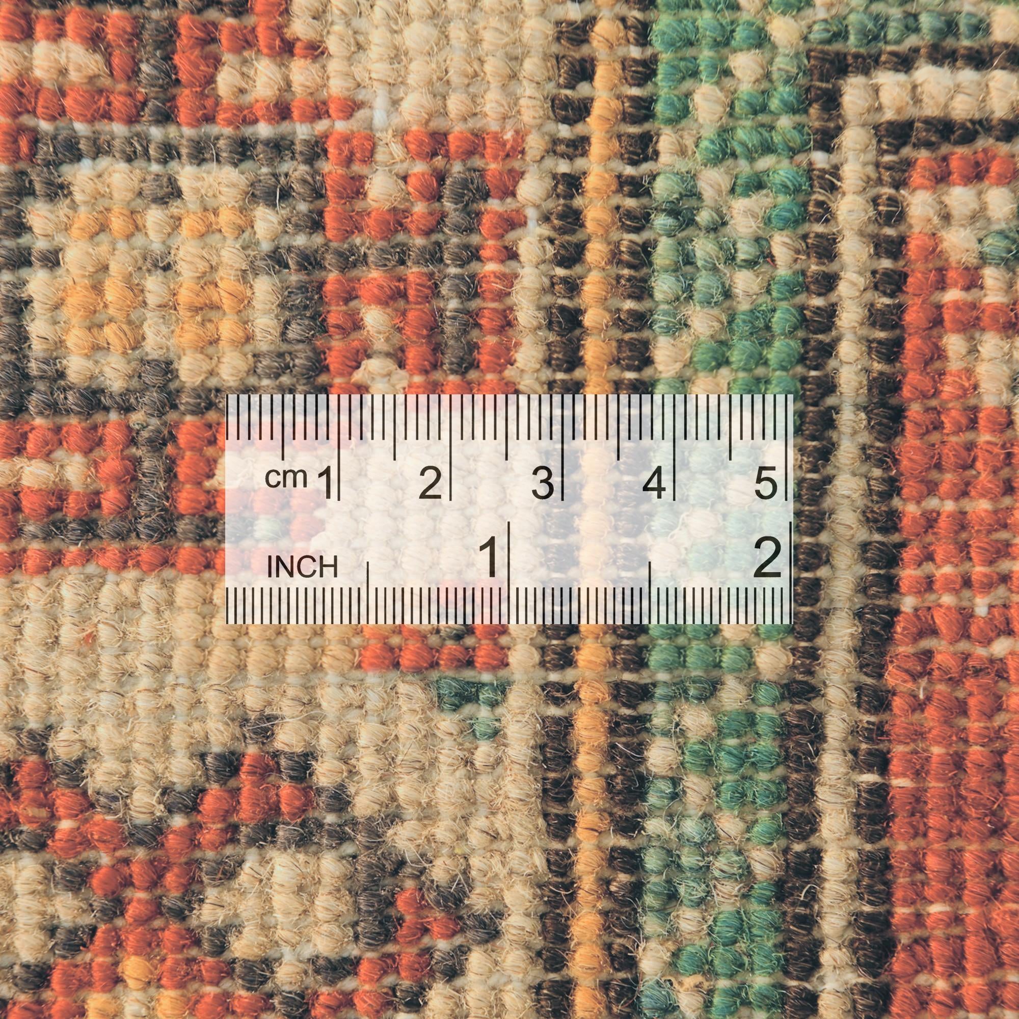 2' x 6' 1 Hand Knotted Kazak Runner Rug
