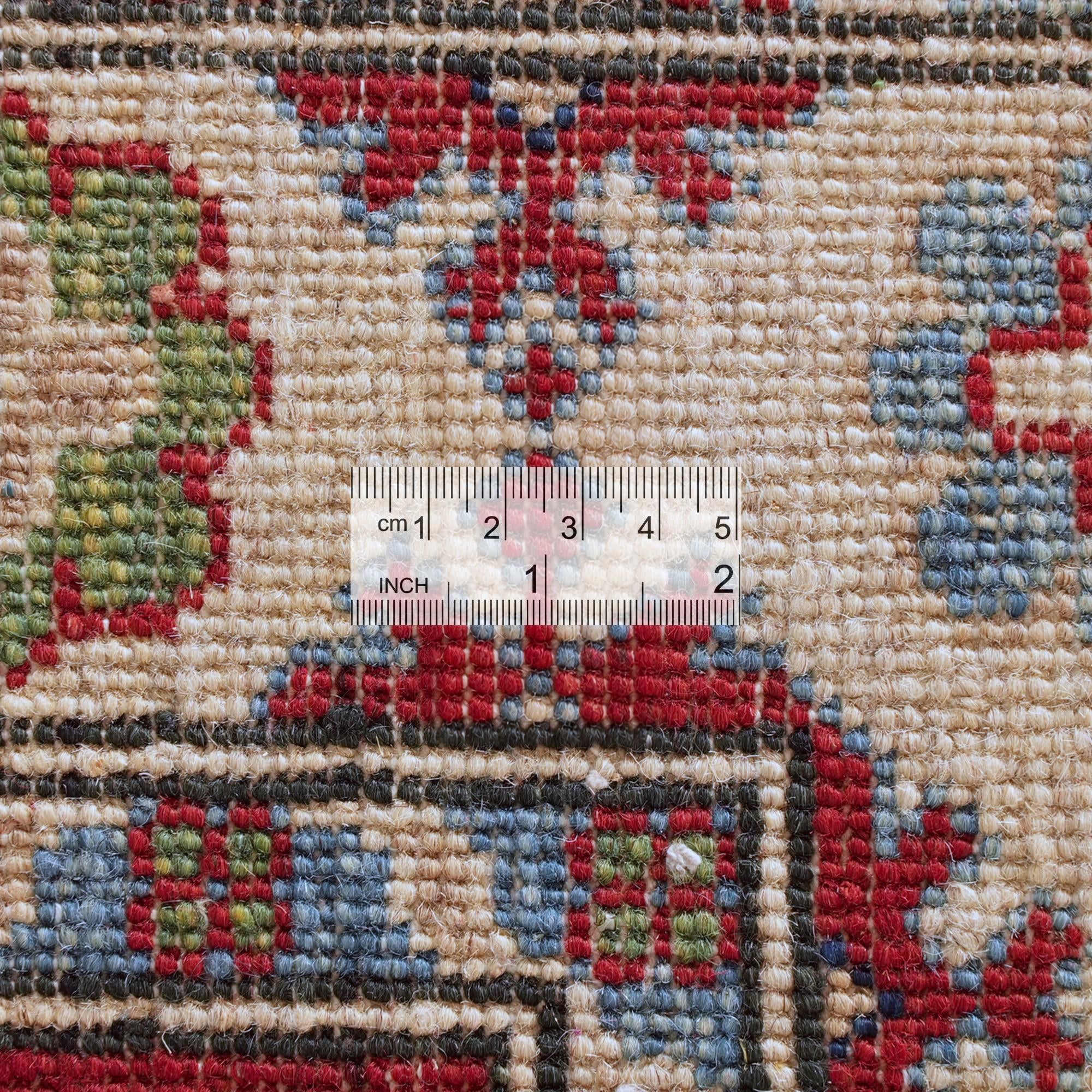 2' 8 x 6' 3 Hand Knotted Kazak Runner Rug