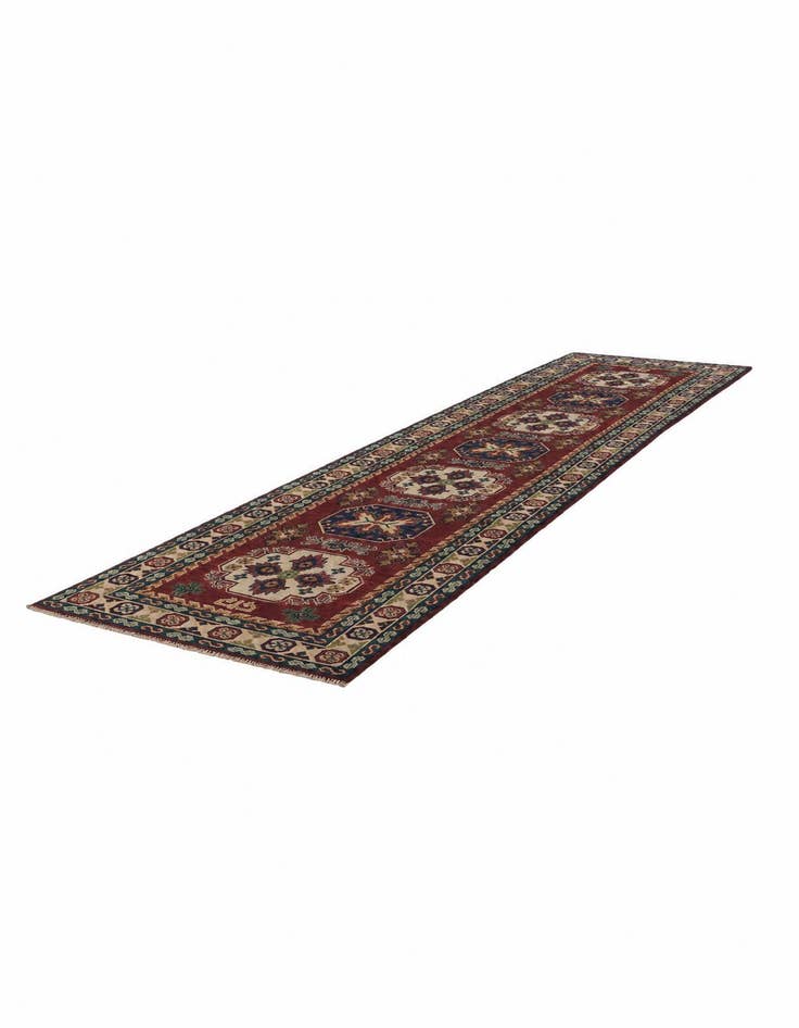 Detail image of 2' 6 x 10' 1 Hand Knotted Kazak Runner Rug