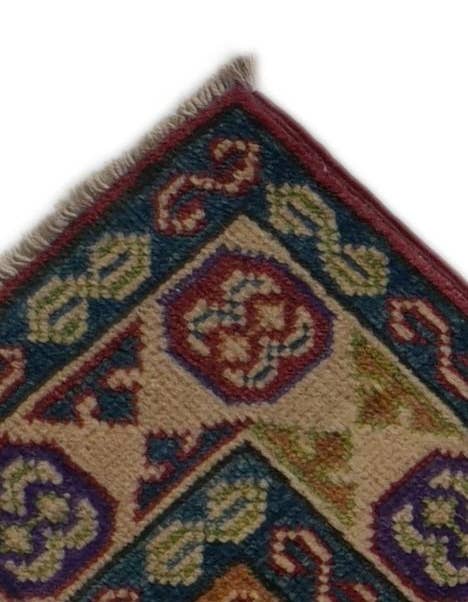 Detail image of 2' 6 x 10' 1 Hand Knotted Kazak Runner Rug