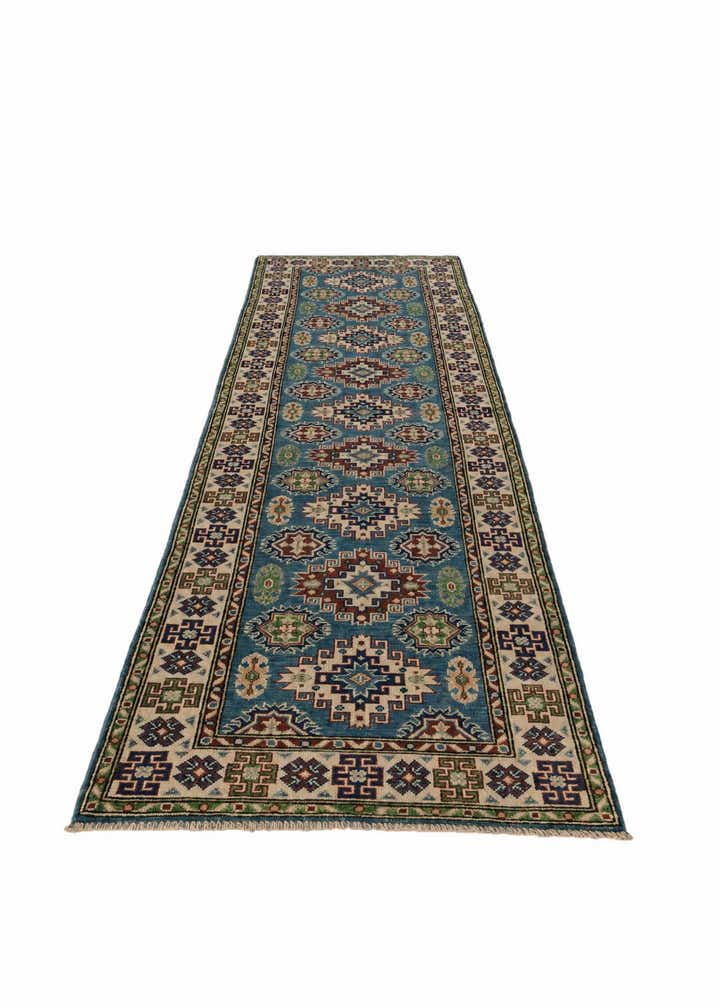 2' 7 x 9' 10 Hand Knotted Kazak Runner Rug