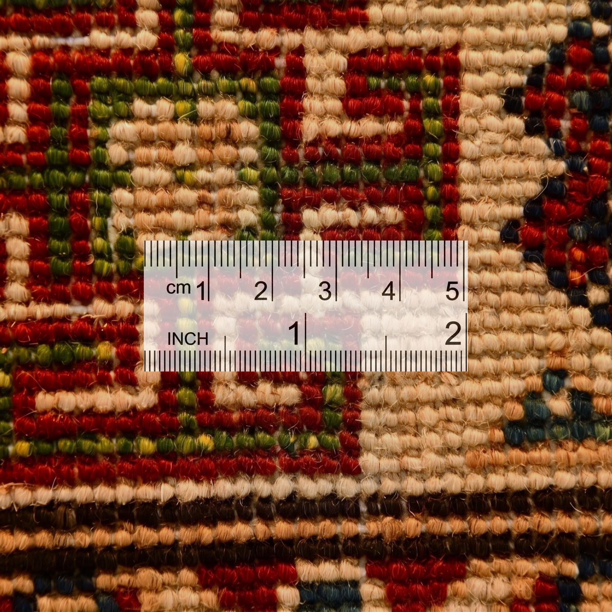2' 7 x 9' 10 Hand Knotted Kazak Runner Rug