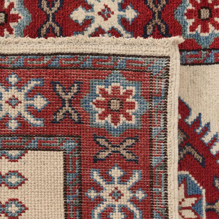 65cm x 180cm anudado a mano Kazak Alfombra Pasillera