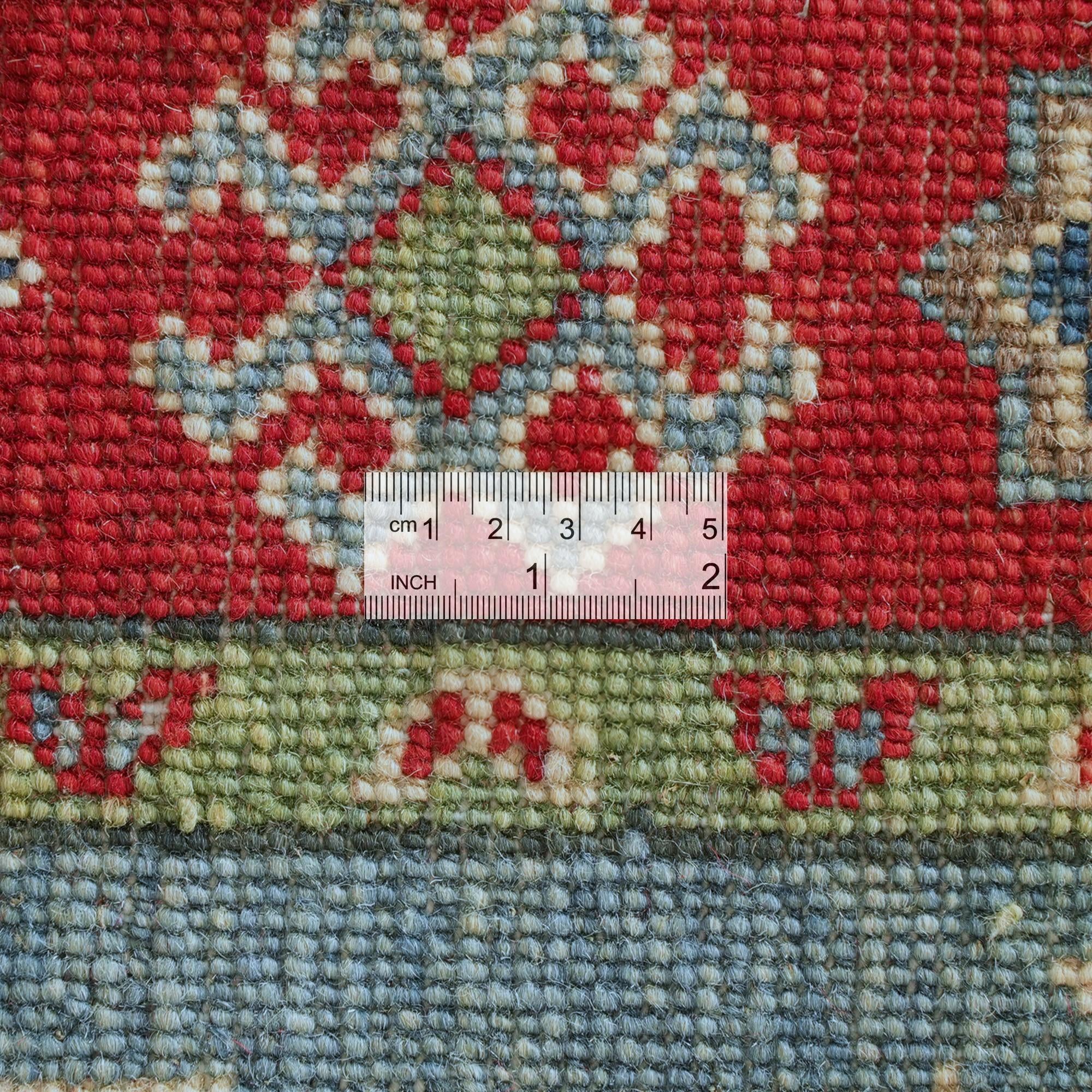 80cm x 490cm Handgeknüpft Kazak Läufer Teppich