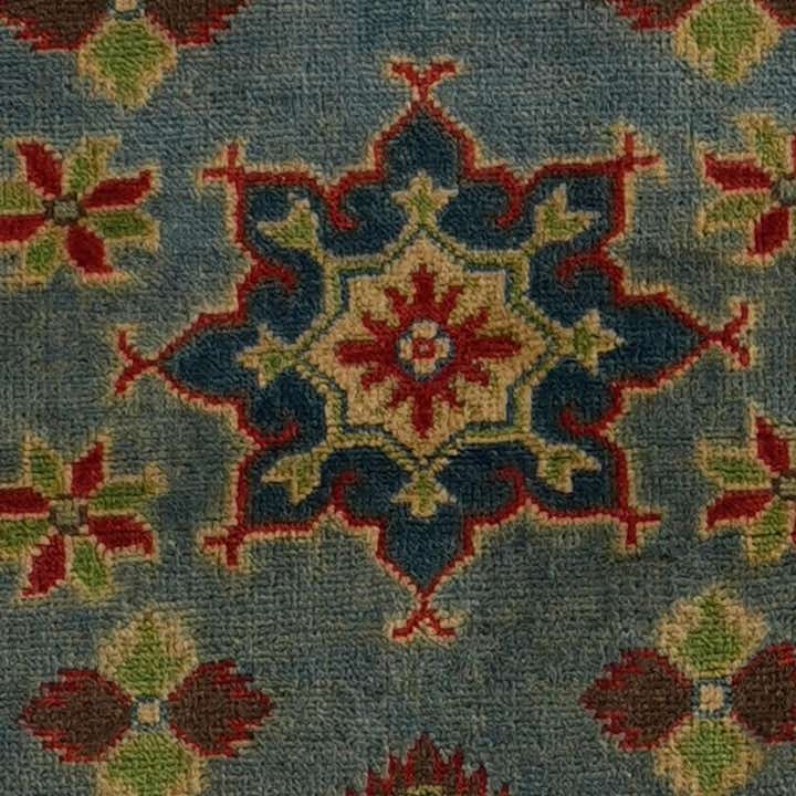 80cm x 490cm Handgeknüpft Kazak Läufer Teppich
