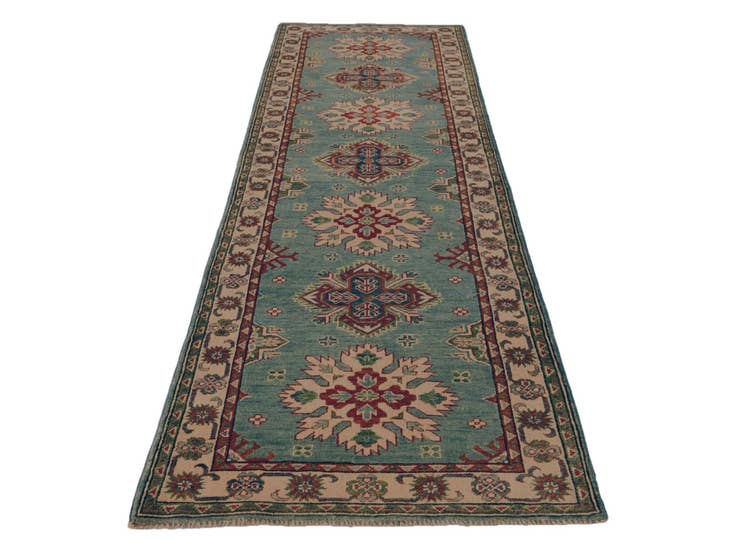 Detail image of 2' 9 x 9' 7 Hand Knotted Kazak Runner Rug