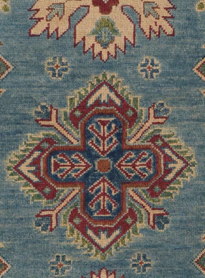 2' 9 x 9' 7 Hand Knotted Kazak Runner Rug