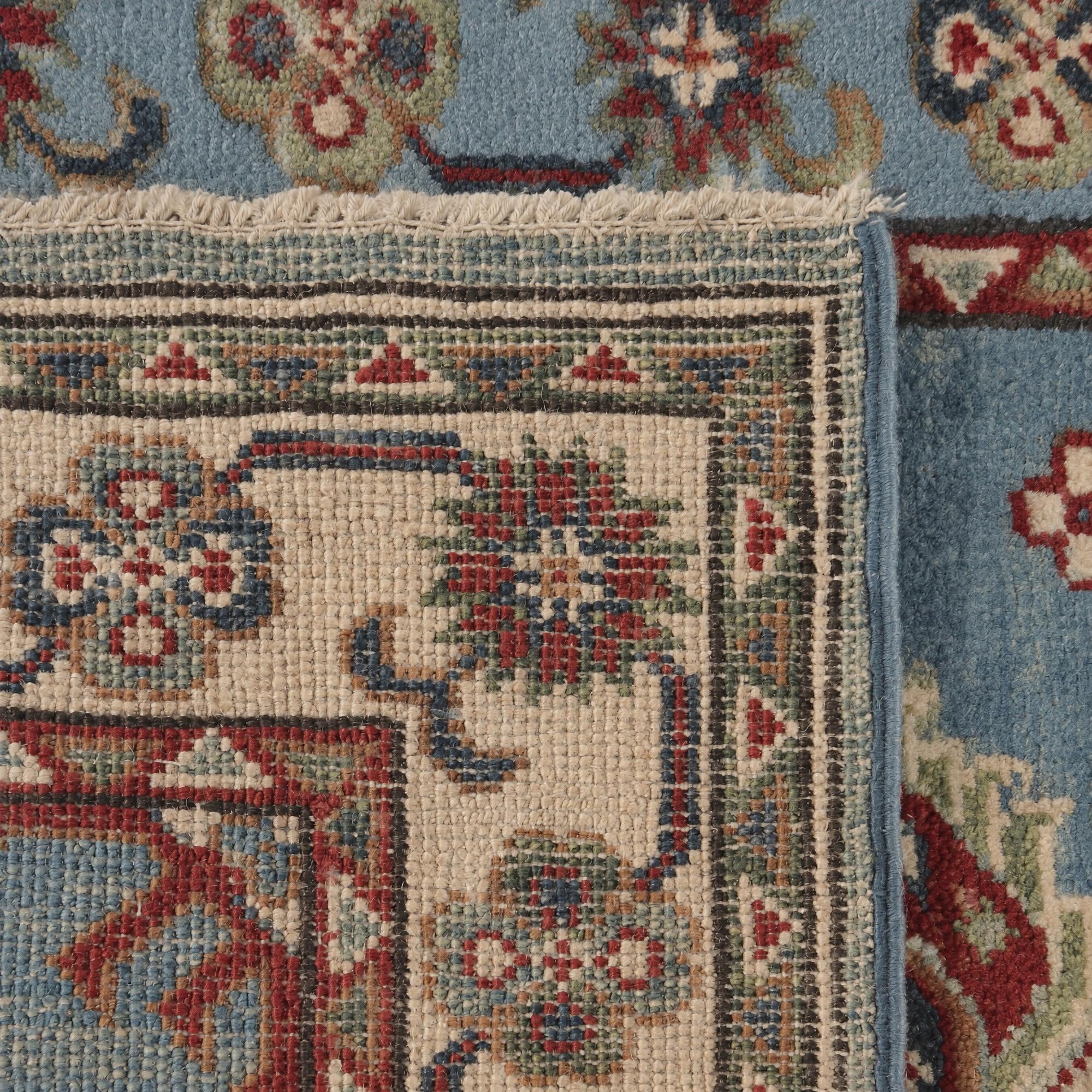 85cm x 290cm Hand Knotted Kazak Runner Rug