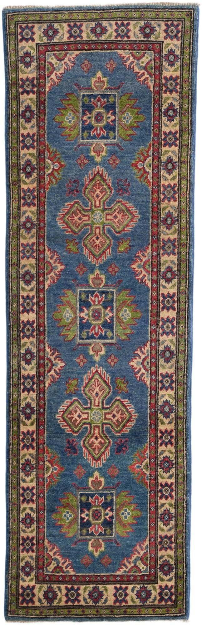 1' 11 x 5' 11 Hand Knotted Kazak Runner Rug