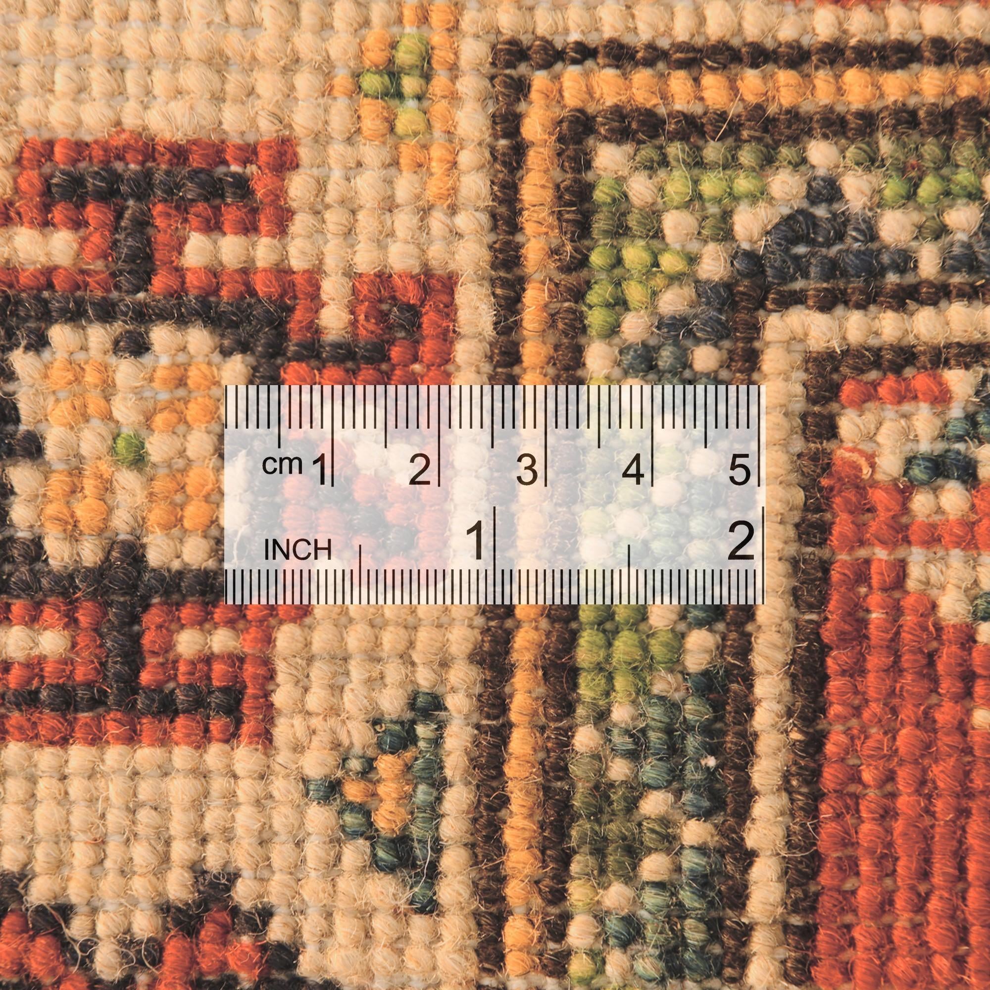 60cm x 180cm Hand Knotted Kazak Runner Rug