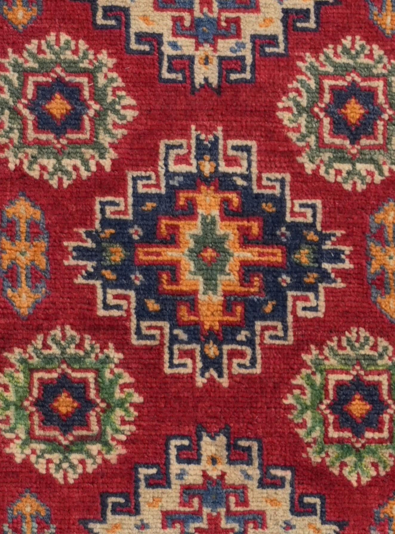 2' x 5' 11 Hand Knotted Kazak Runner Rug
