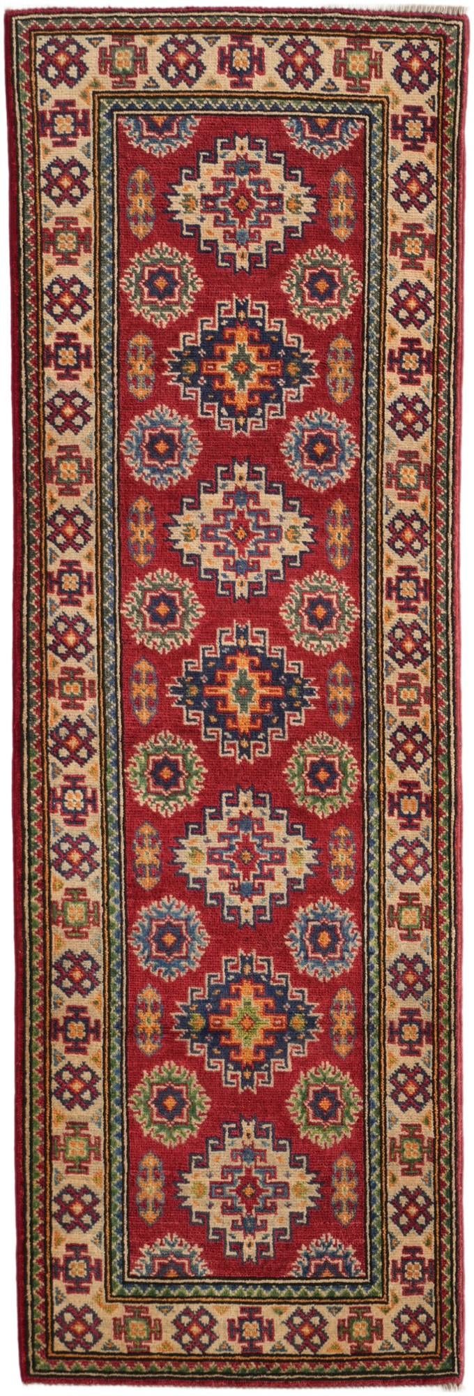 2' x 5' 11 Hand Knotted Kazak Runner Rug