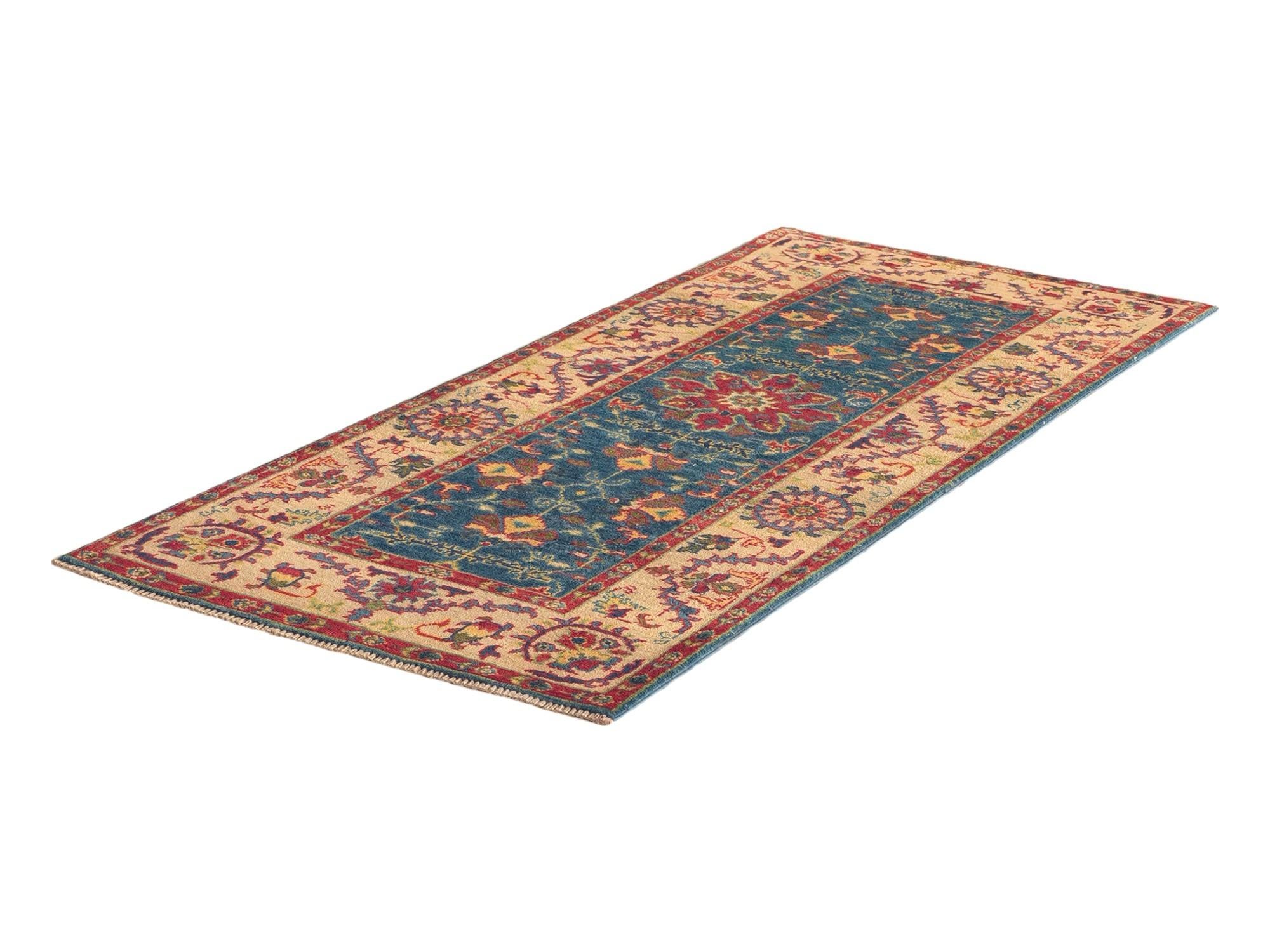 2' 8 x 6' 6 Hand Knotted Kazak Runner Rug