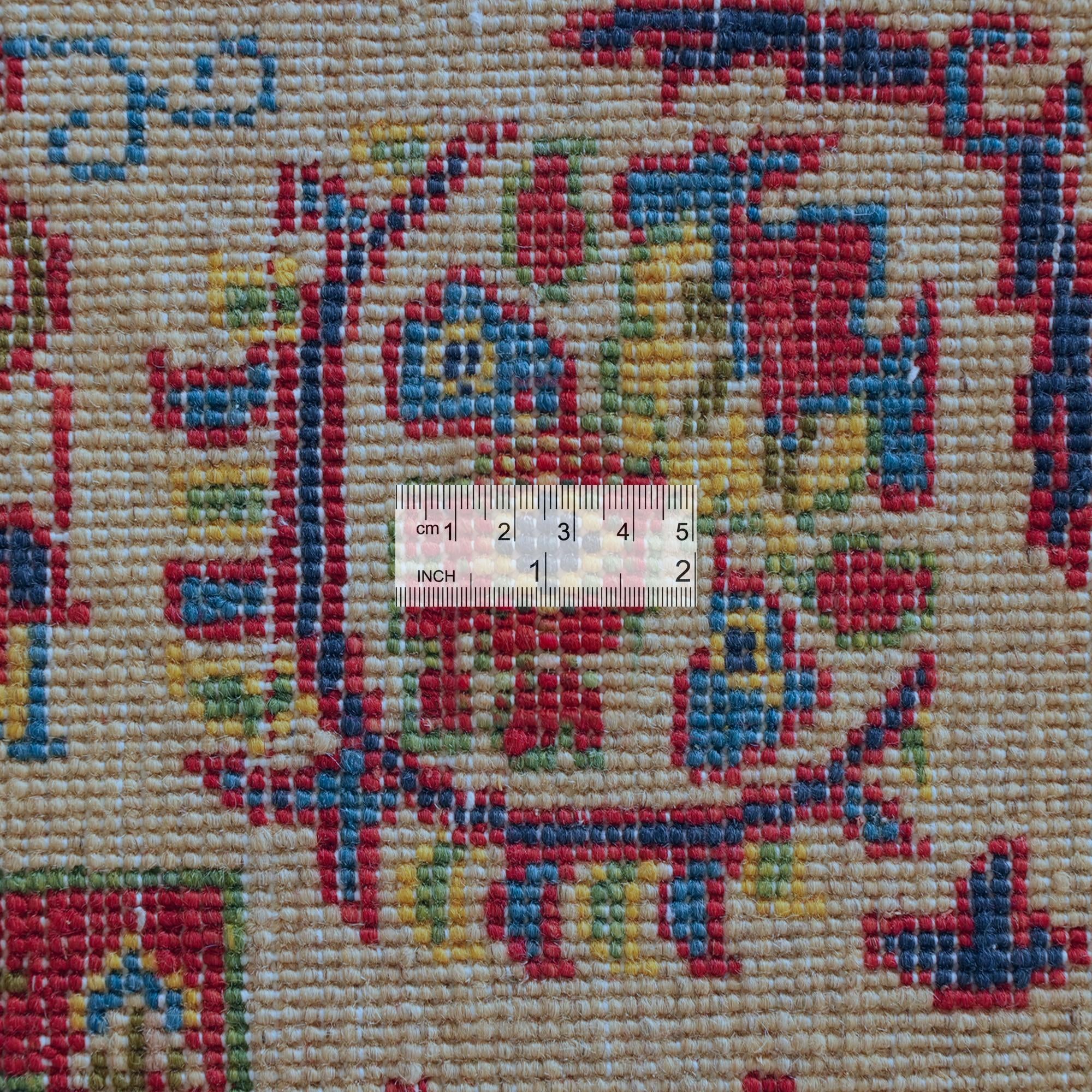 2' 8 x 6' 6 Hand Knotted Kazak Runner Rug