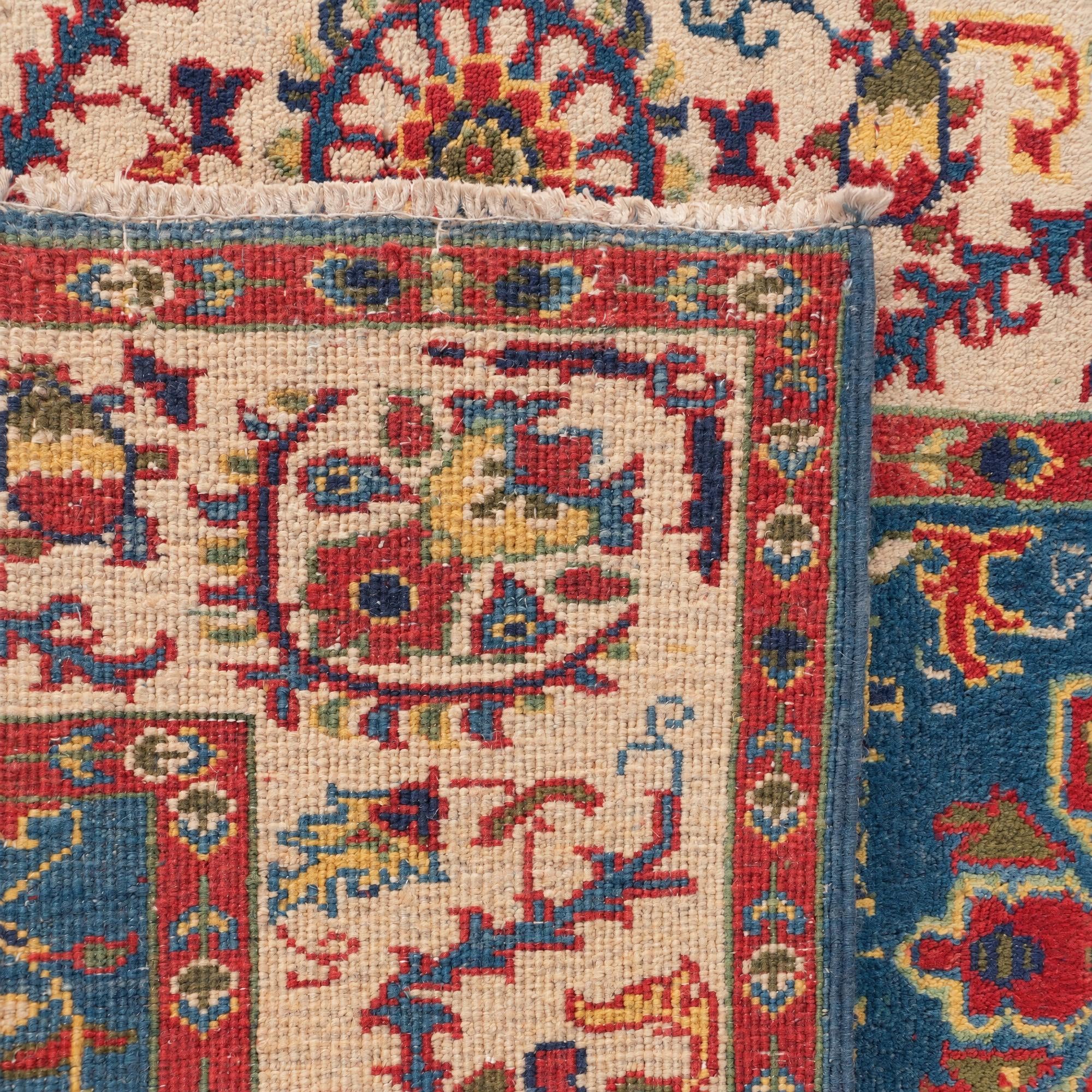 2' 8 x 6' 6 Hand Knotted Kazak Runner Rug