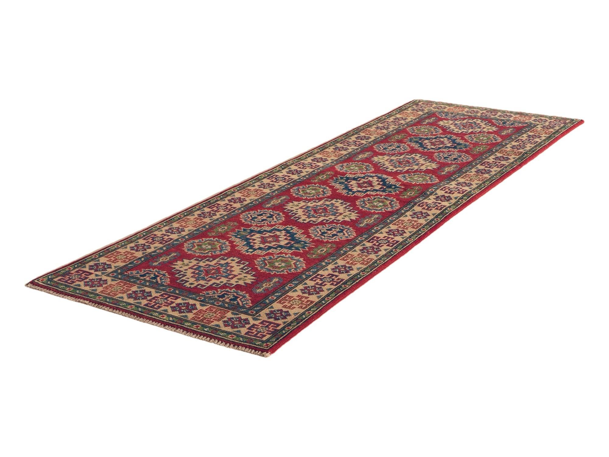 2' 8 x 8' 1 Hand Knotted Kazak Runner Rug