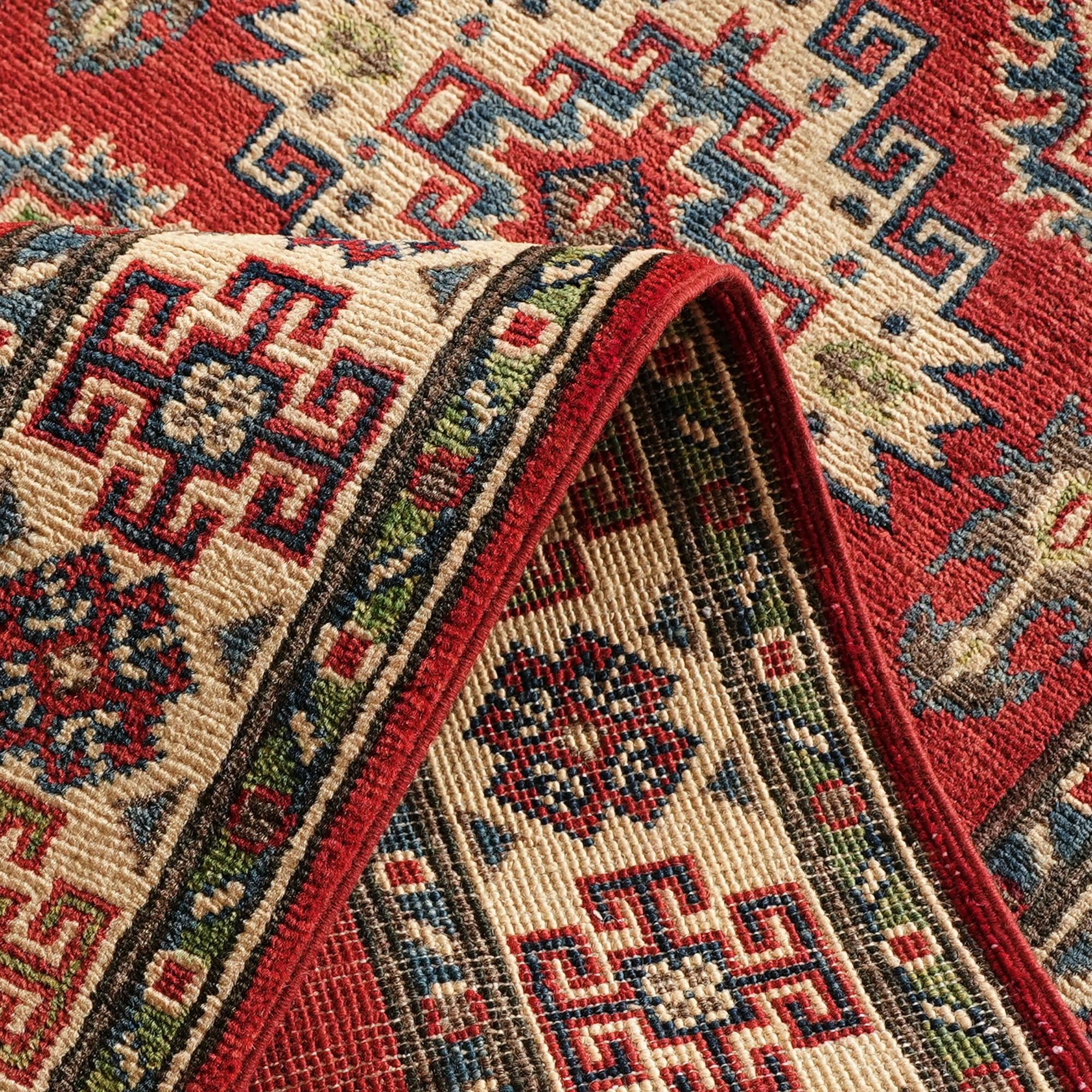 2' 8 x 8' 1 Hand Knotted Kazak Runner Rug