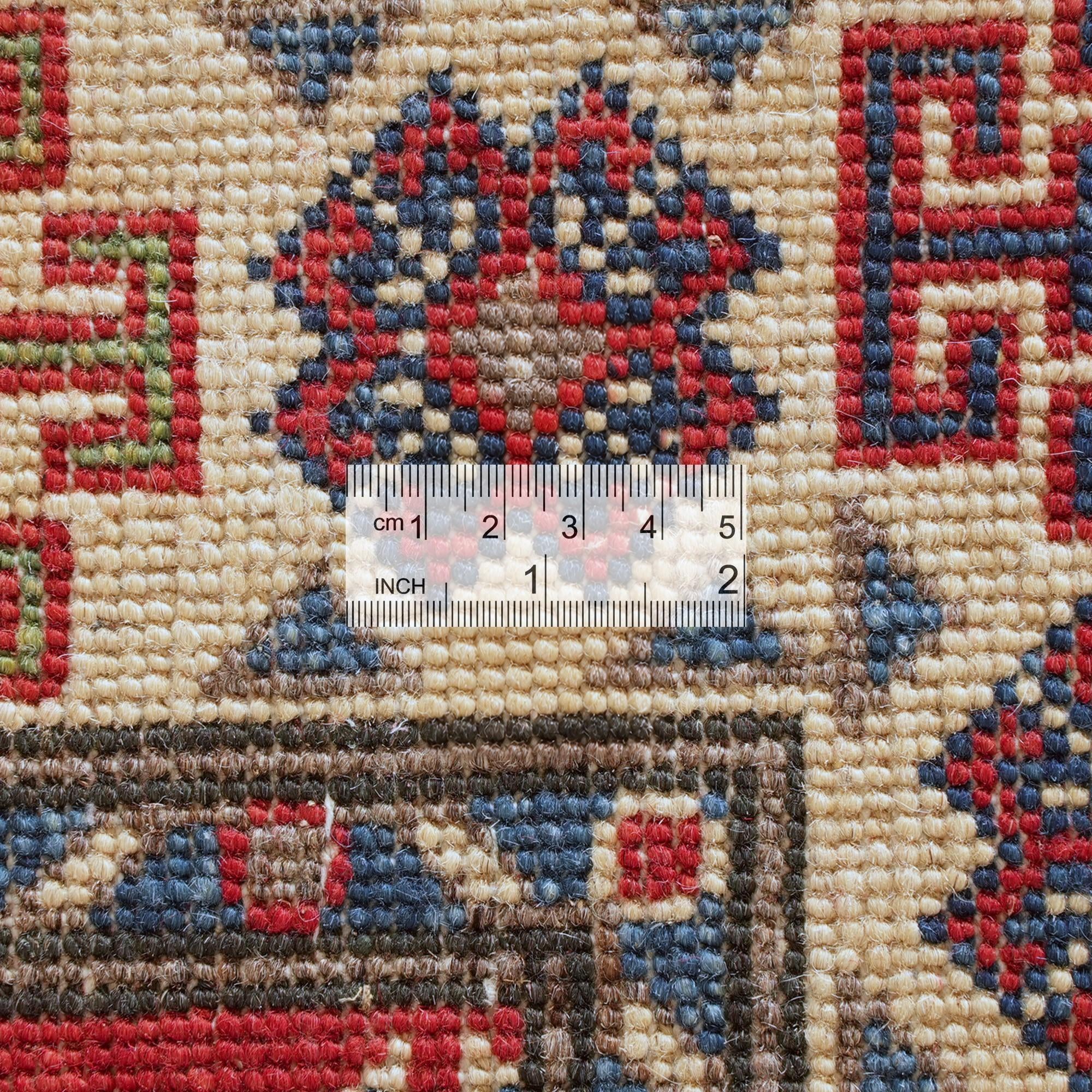 2' 8 x 8' 1 Hand Knotted Kazak Runner Rug