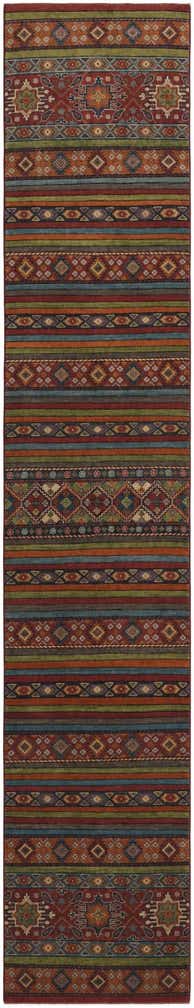 3' 1 x 16' 2 Hand Knotted Kazak Runner Rug