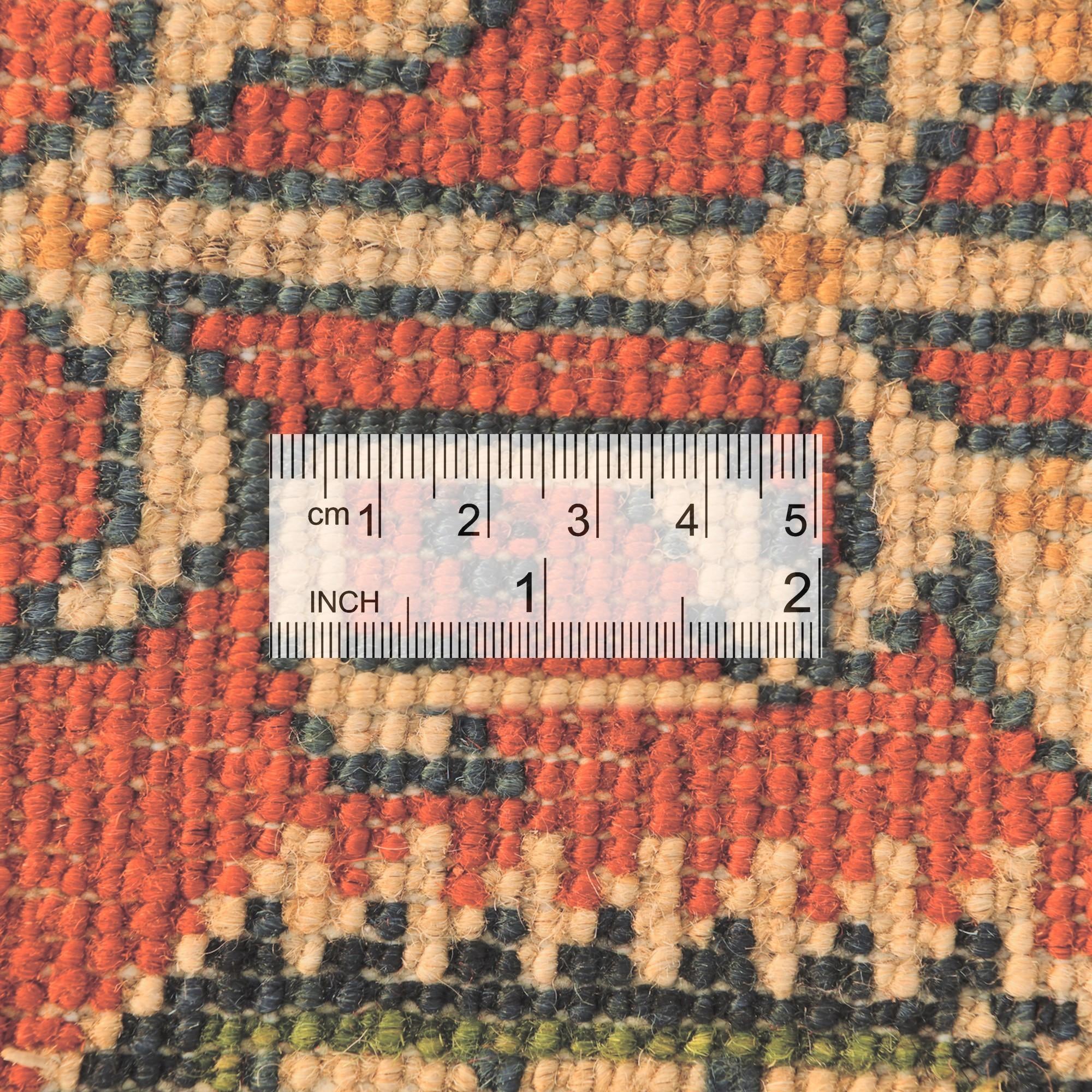 60cm x 190cm anudado a mano Kazak Alfombra Pasillera
