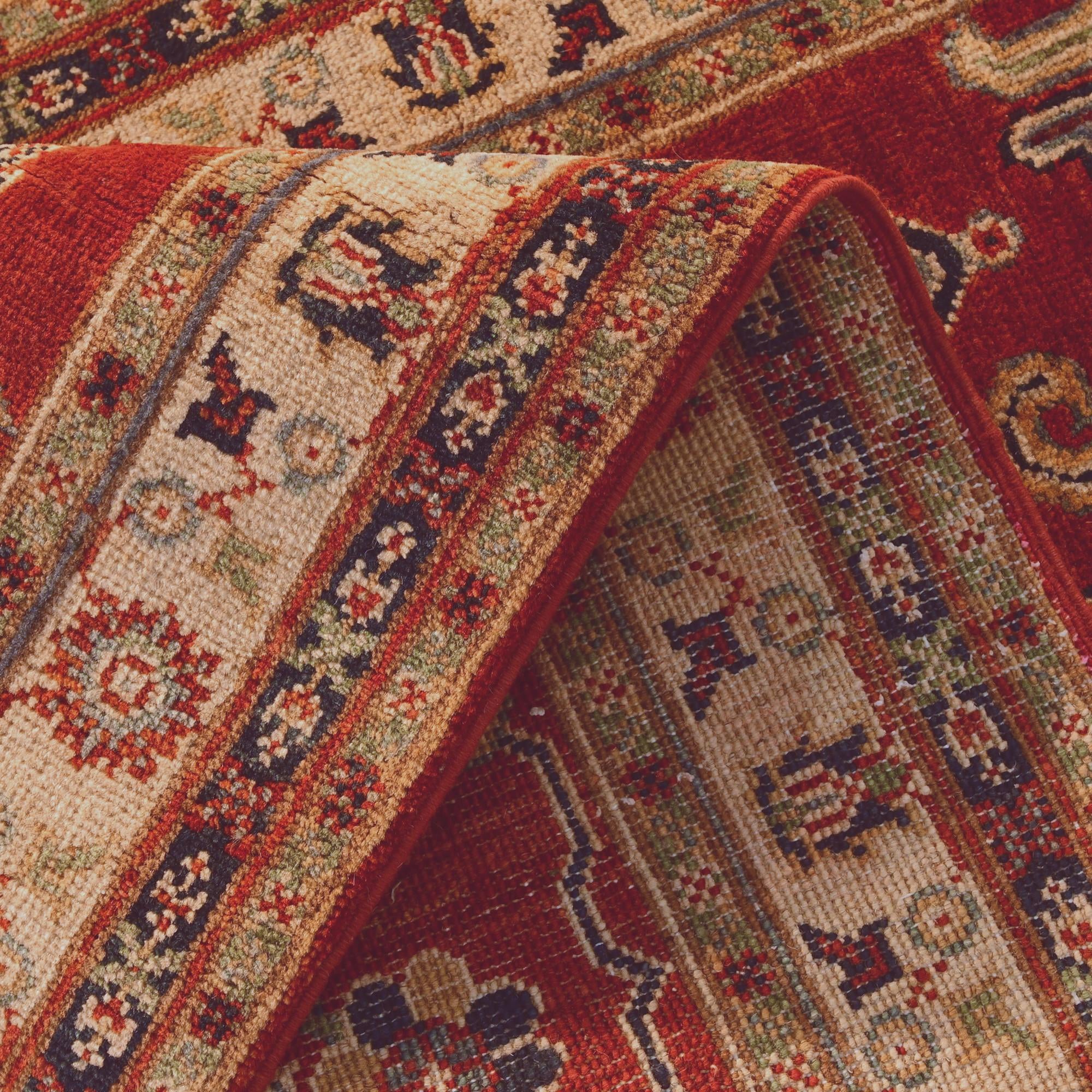 2' 8 x 9' 9 Hand Knotted Kazak Runner Rug