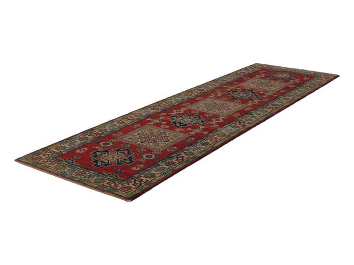 2' 11 x 10' Hand Knotted Kazak Runner Rug