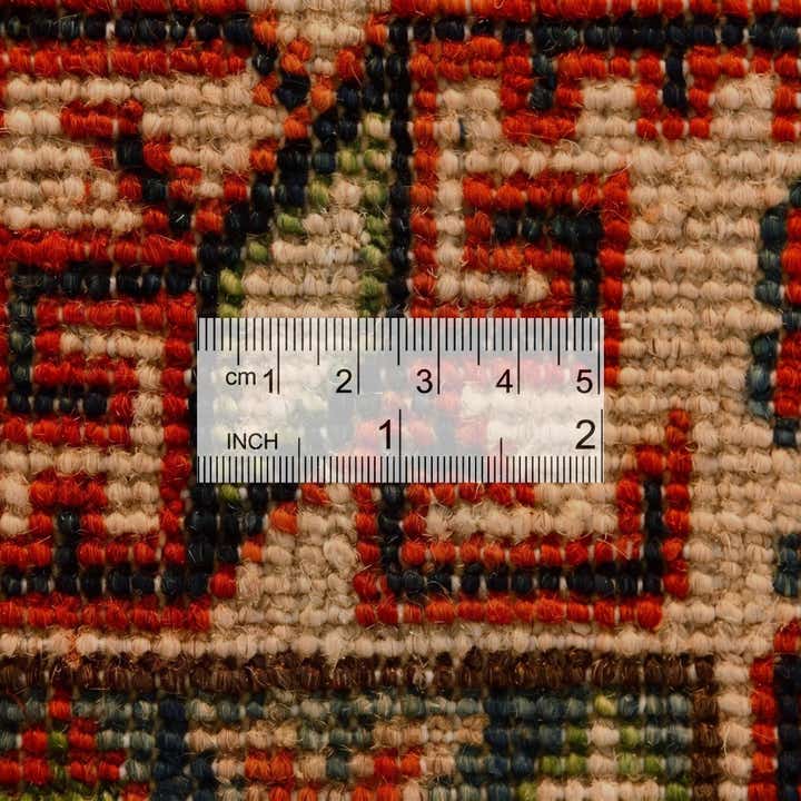 2' 11 x 10' Hand Knotted Kazak Runner Rug