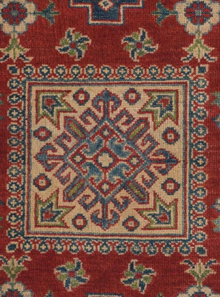 2' 11 x 10' Hand Knotted Kazak Runner Rug