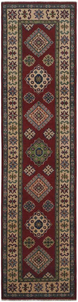 2' 6 x 9' 9 Hand Knotted Kazak Runner Rug