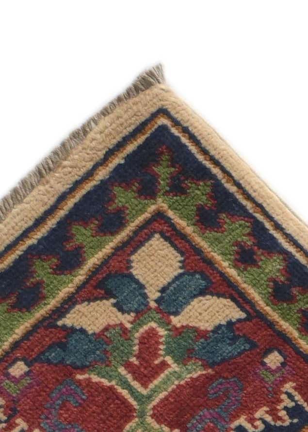 3' x 9' 8 Hand Knotted Kazak Runner Rug