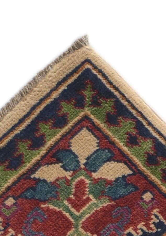 3' x 9' 8 Hand Knotted Kazak Runner Rug