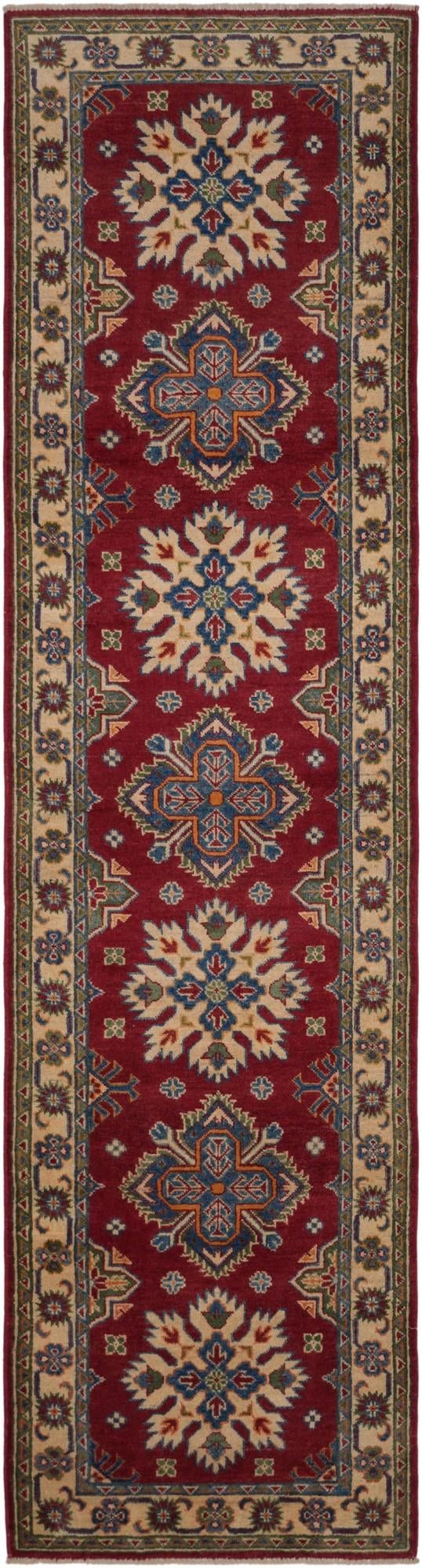 2' 7 x 9' 10 Hand Knotted Kazak Runner Rug