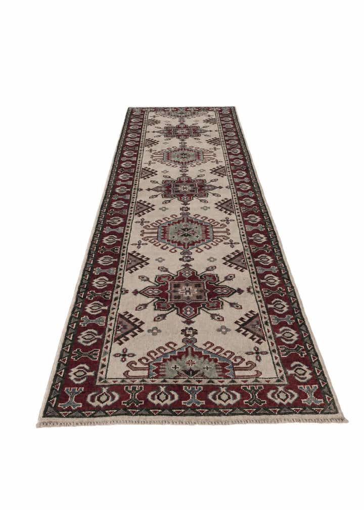 2' 6 x 9' 4 Hand Knotted Kazak Runner Rug