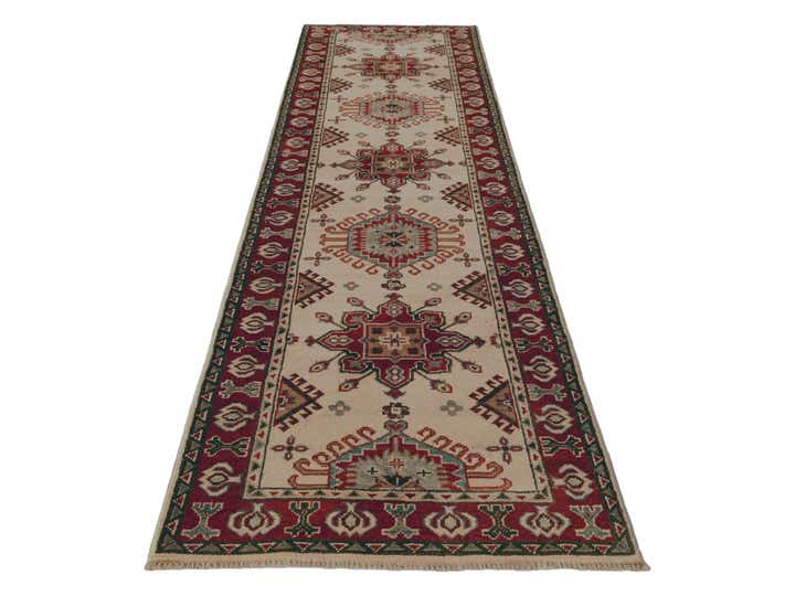 2' 6 x 9' 4 Hand Knotted Kazak Runner Rug