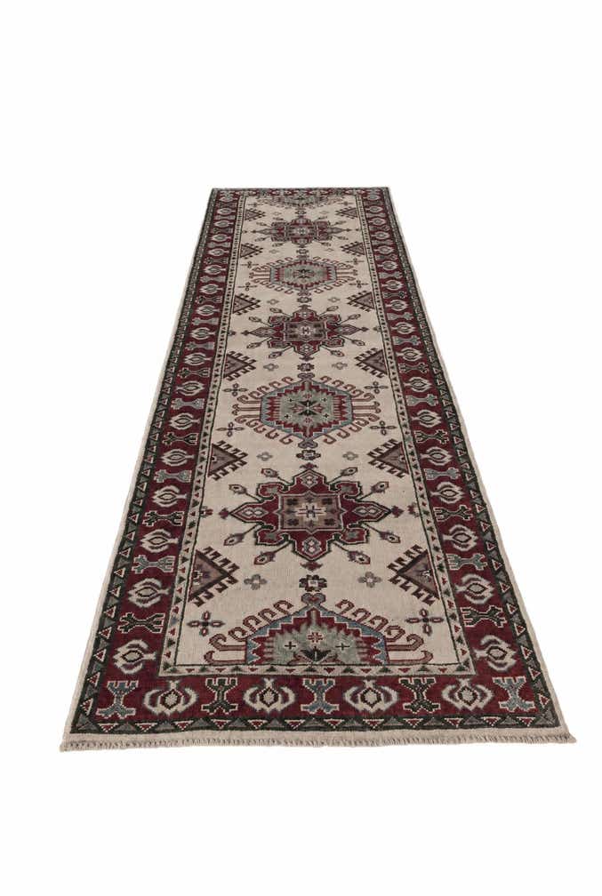 2' 6 x 9' 4 Hand Knotted Kazak Runner Rug