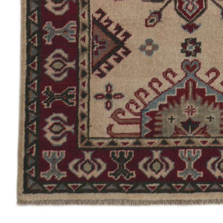 2' 6 x 9' 4 Hand Knotted Kazak Runner Rug