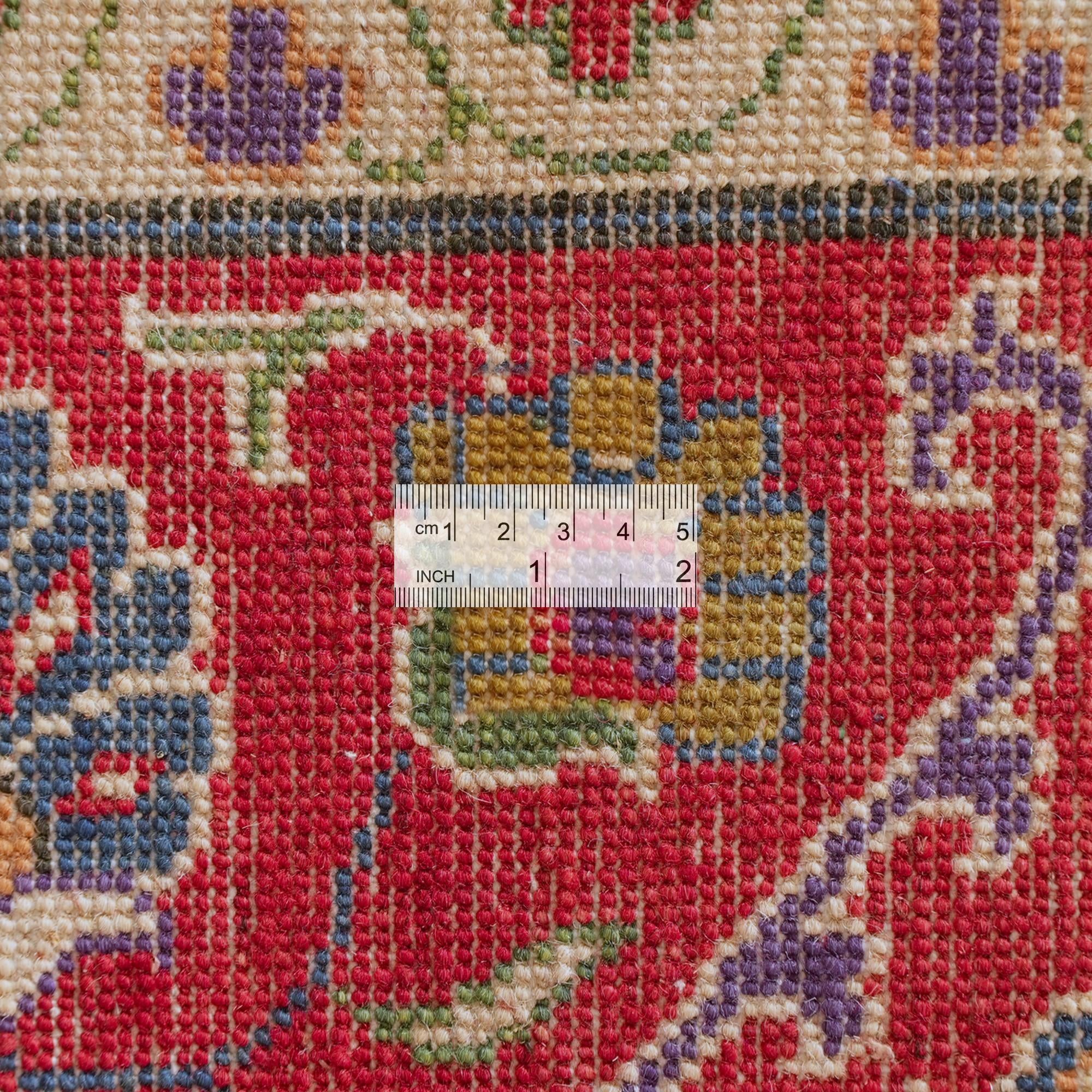 2' 8 x 8' 7 Hand Knotted Kazak Runner Rug
