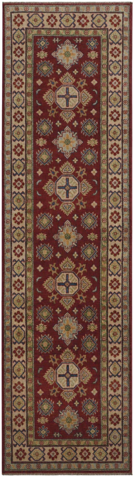 2' 8 x 9' 10 Hand Knotted Kazak Runner Rug