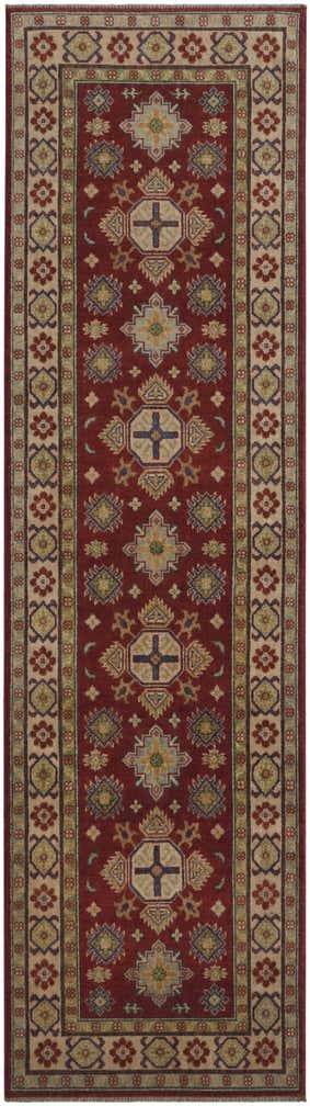 2' 8 x 9' 10 Hand Knotted Kazak Runner Rug