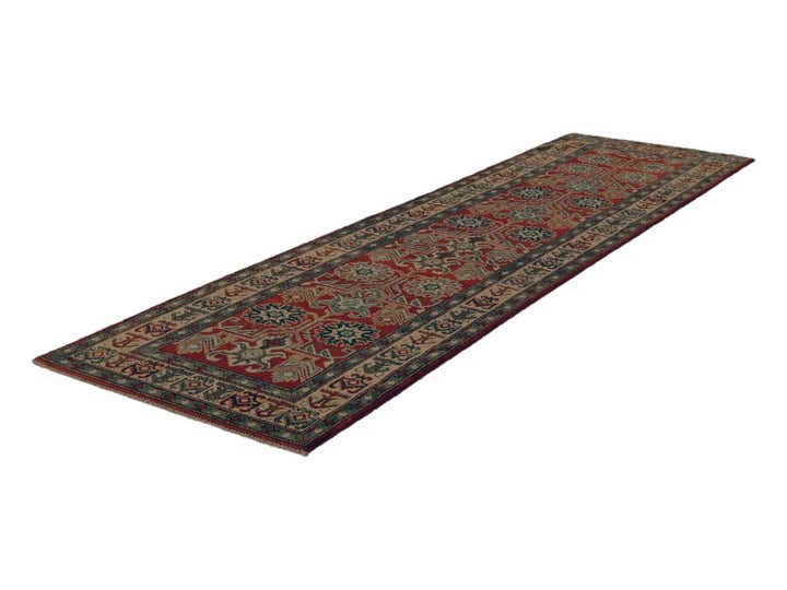 2' 9 x 9' 11 Hand Knotted Kazak Runner Rug