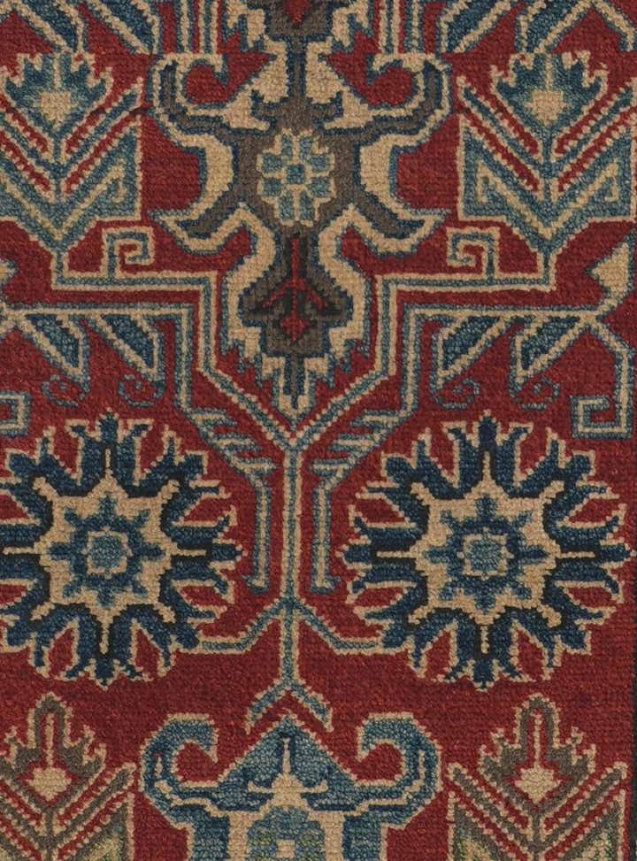 2' 9 x 9' 11 Hand Knotted Kazak Runner Rug