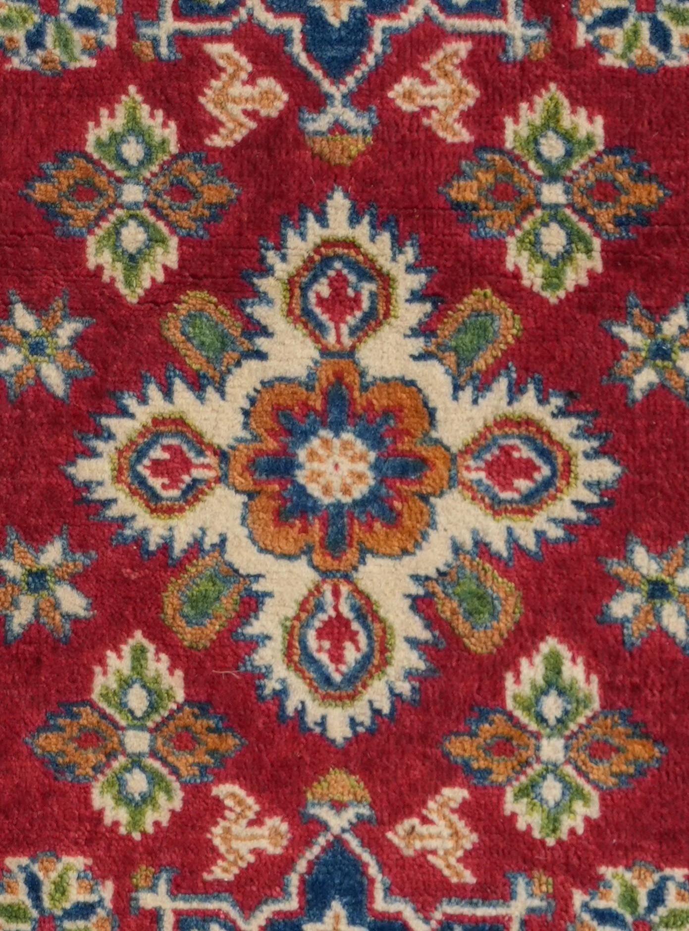 2' x 5' 10 Hand Knotted Kazak Runner Rug