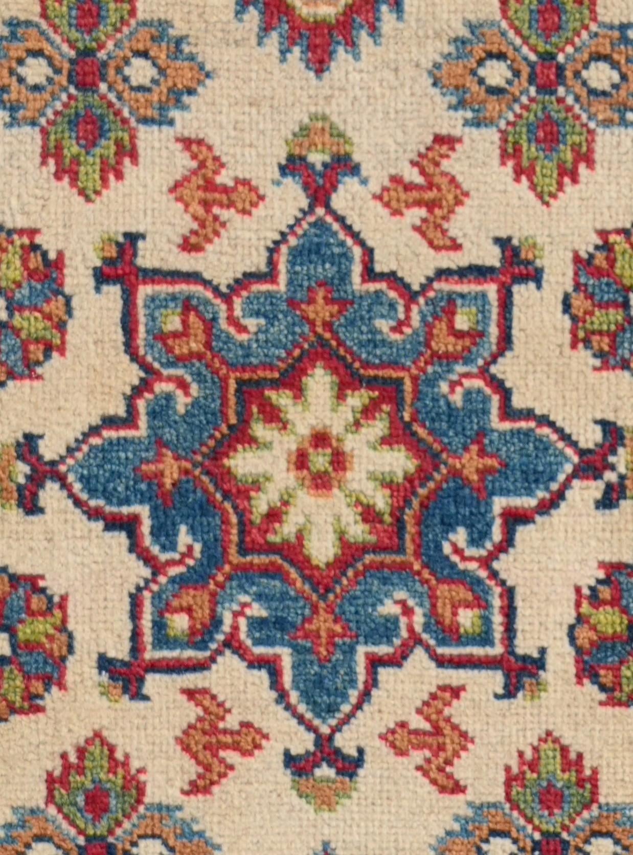 2' 1 x 6' 2 Hand Knotted Kazak Runner Rug